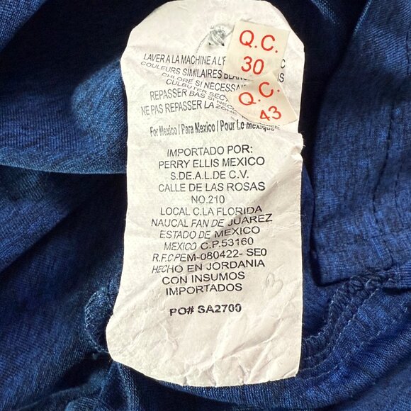 Official PGA Tour Apparel NWT mens sz XXL blue collared 3 button golf shirt - Picture 9 of 10